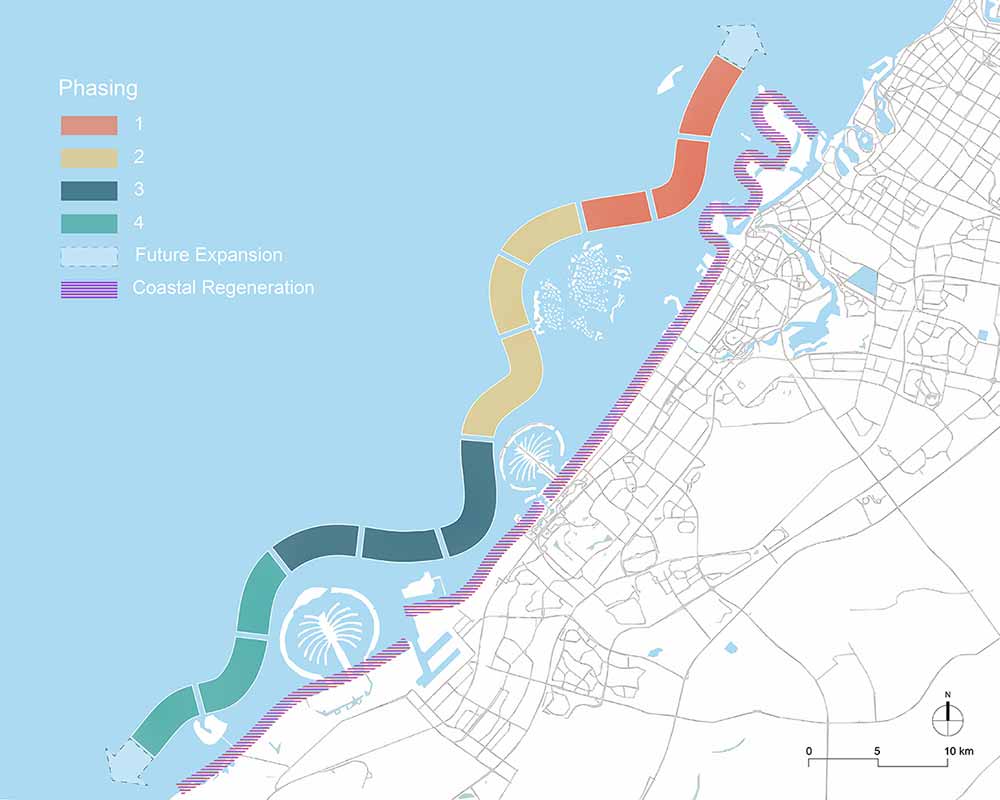Das Projekt zielt darauf ab, die Küstenökosysteme von Dubai als Minderungsstrategie zu verbessern.